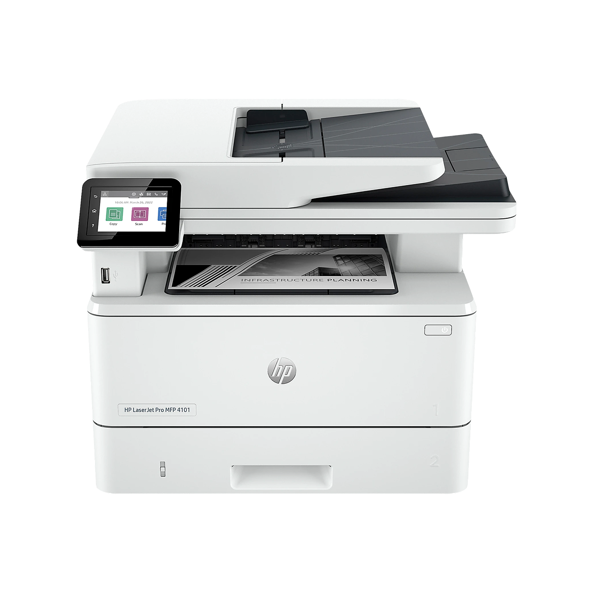 HP LaserJet Pro MFP 4101fdw Laser All-in-One Monochrome Printer